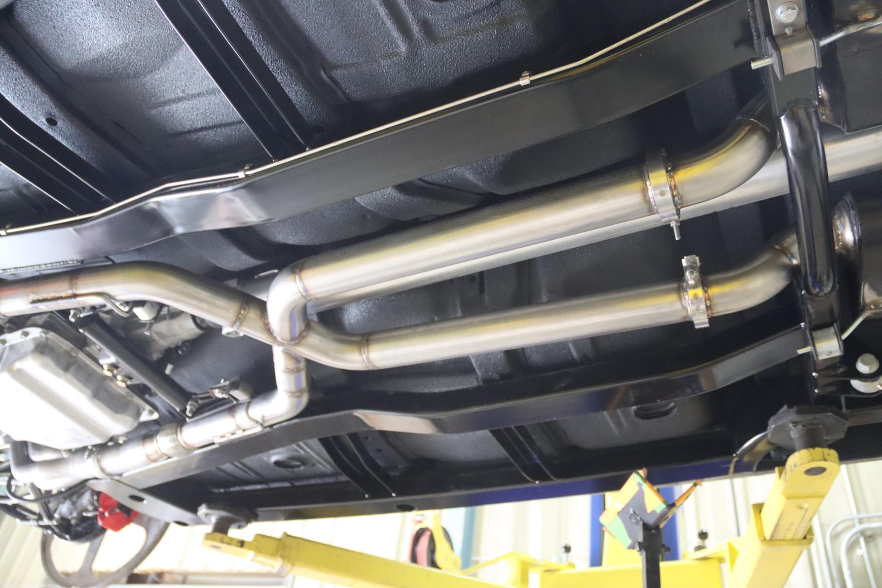 1970 chevelle body swap exhaust metalworks speedshop oregon