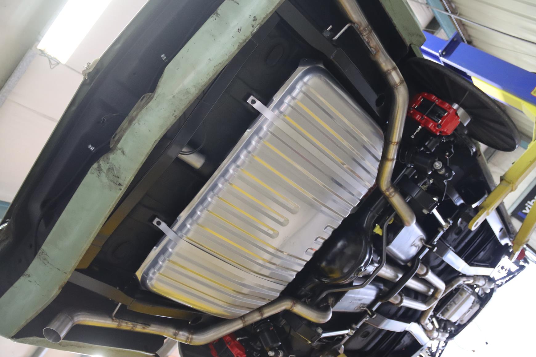 1970 chevelle body swap exhaust metalworks speedshop oregon